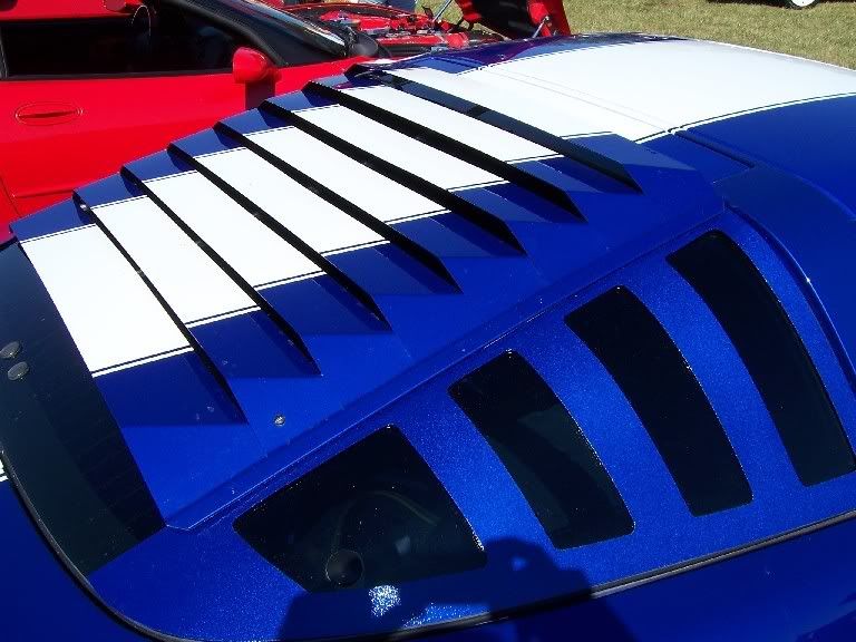 rear window louvers for a C4 CorvetteForum Chevrolet Corvette Forum
